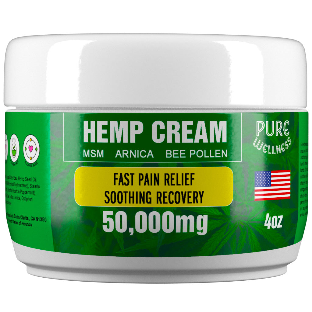 Penetrex Hemp Pain Relief Cream with Menthol, Hemp & Arnica - 2oz Tube